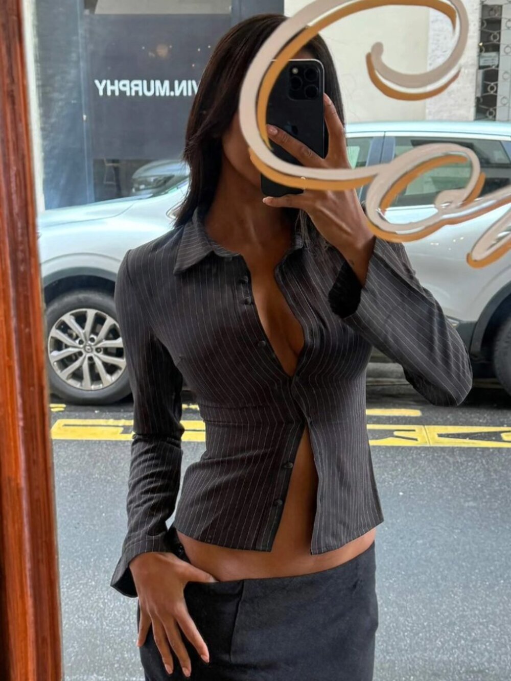Anni Pinstripe Shirt